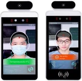 Åtkomstkontroll för temperaturscreening med ansiktsigenkänning